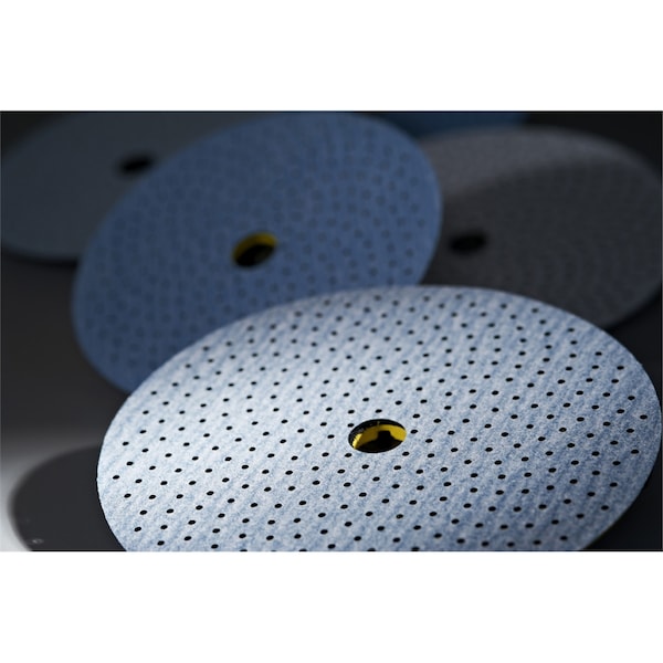 Norton Abrasives 6" Multi-Air Cyclonic NorGrip Disc P80-P1000 7787 - main